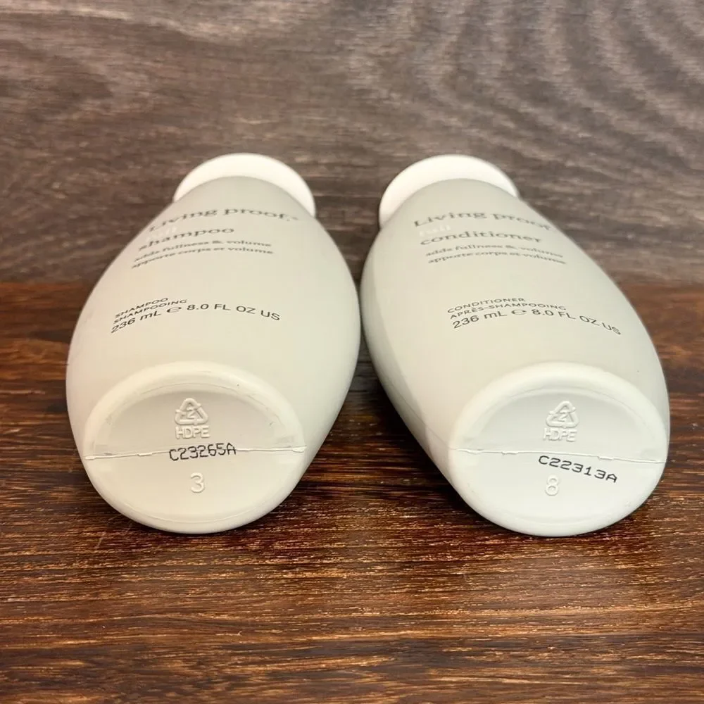 Living Proof Full Haircare Bundle Shampoo/Conditioner/Dry Volume Spray/Mini, New